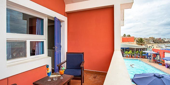 Hotel La Madrague Dakar Bagian luar foto
